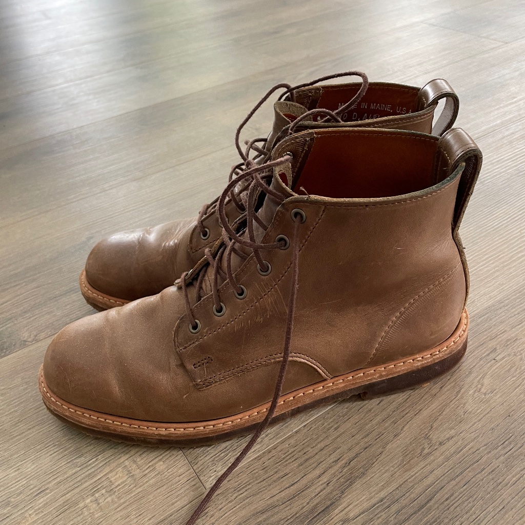 Rancourt And Co Mens Brown Boots  Made In Maine
